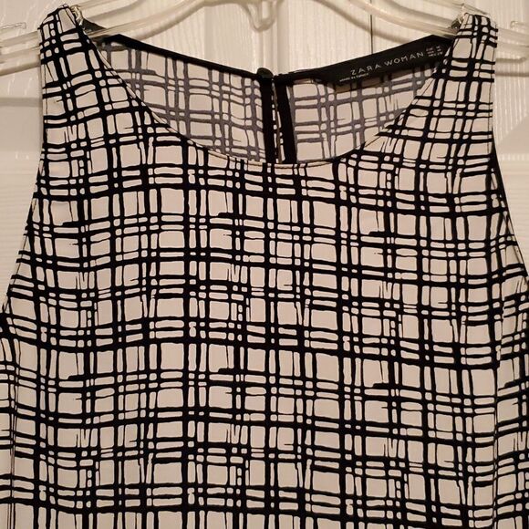 Zara Woman Sleeveless Crop Top Size Medium - Picture 2 of 8
